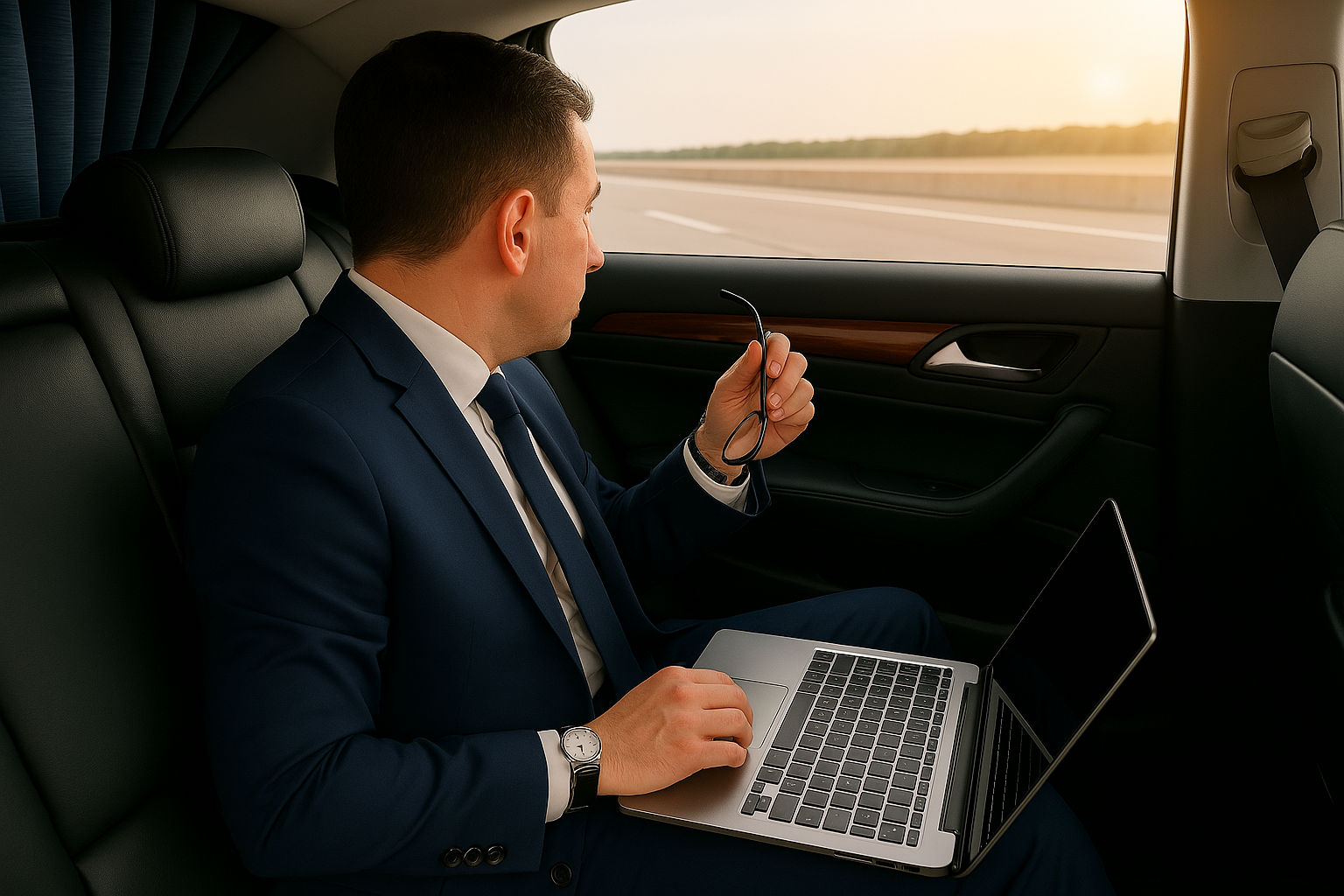 Luxury transport scene 3